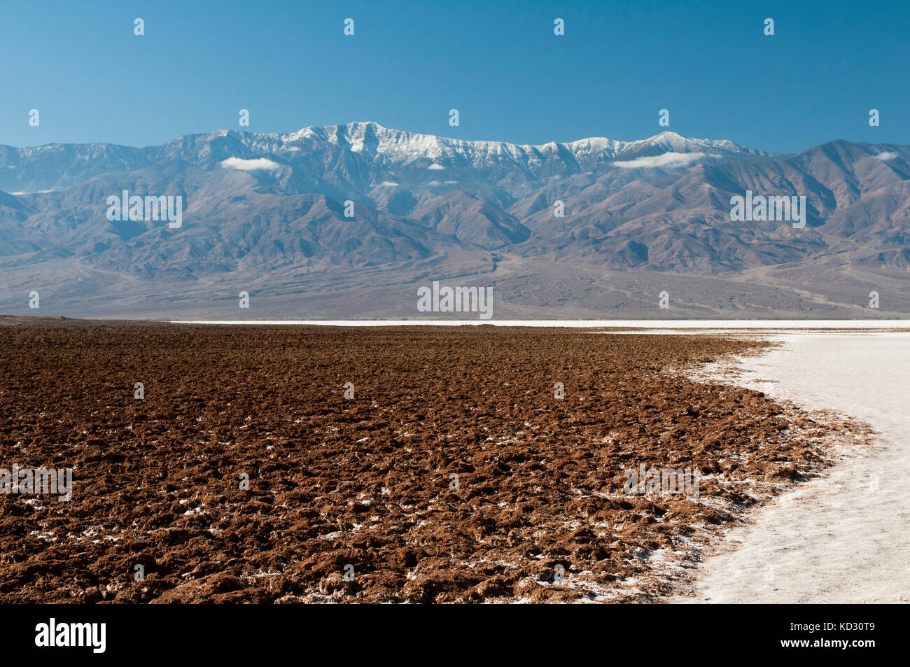 Badwater Basin, Death Valley, California, USA Stock Photo