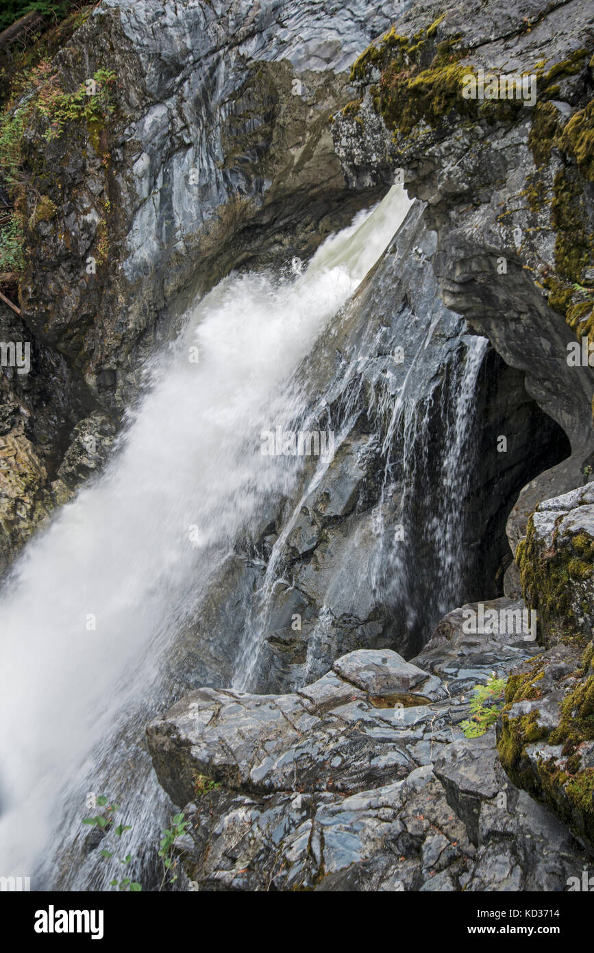 Nairn Falls, British Columbia, Canada. Stock Photo