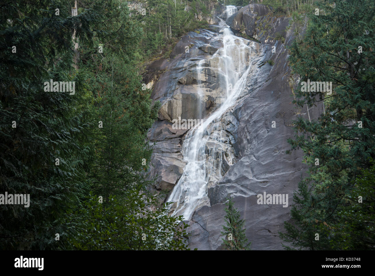 Shannon Falls, British Columbia, Canada Stock Photo