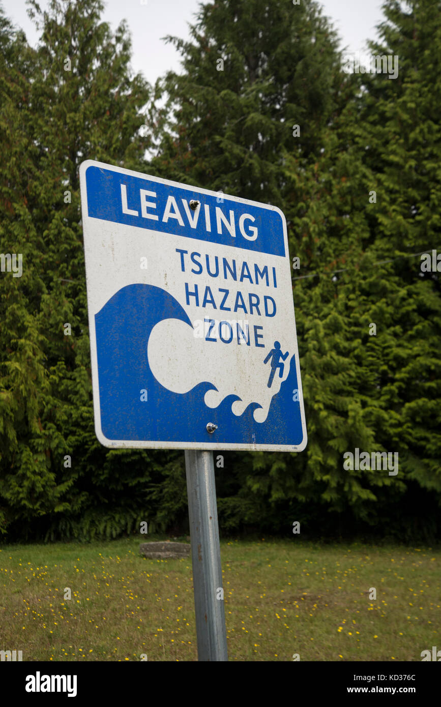 Tsunami warnings vancouver island
