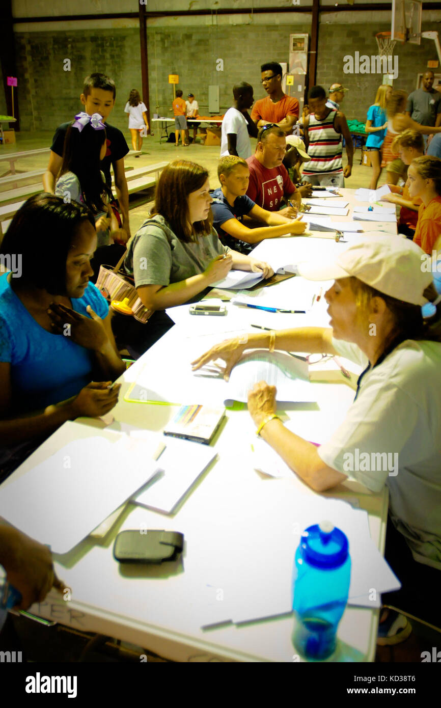 Parents and eager campers arrive at Camp Bob Cooper in Summerton, S.C