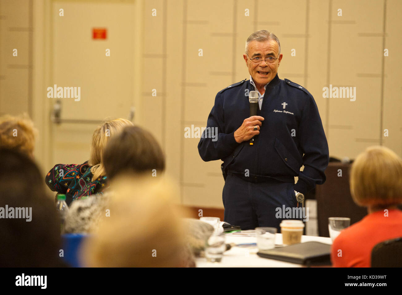 U.S. Air Force Brig. Gen. Alphonse J. Stephenson, director of the