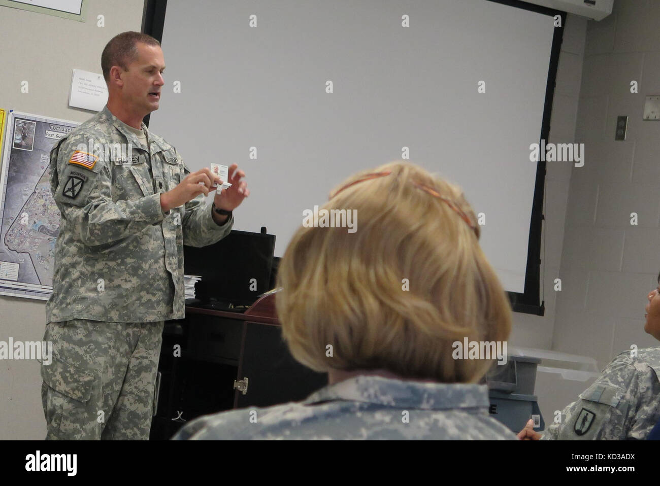 U.S. Army Lt. Col. John Ramsey, Information Management, S.C. Army ...