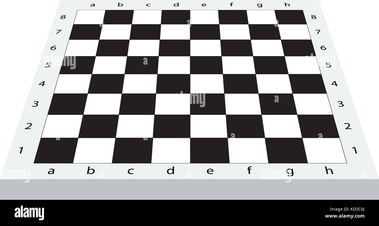 Chessboard background empty chess board Royalty Free Vector