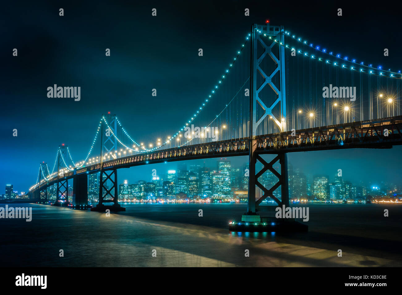 San Francisco – Oakland Bay Bridge in San Francisco Stock Photo