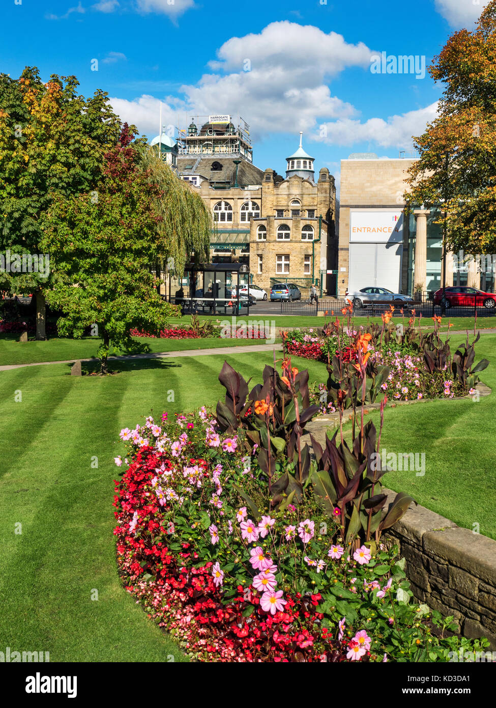 The Royal Hall from Crescent Gardens Harrogate North Yorkshire England