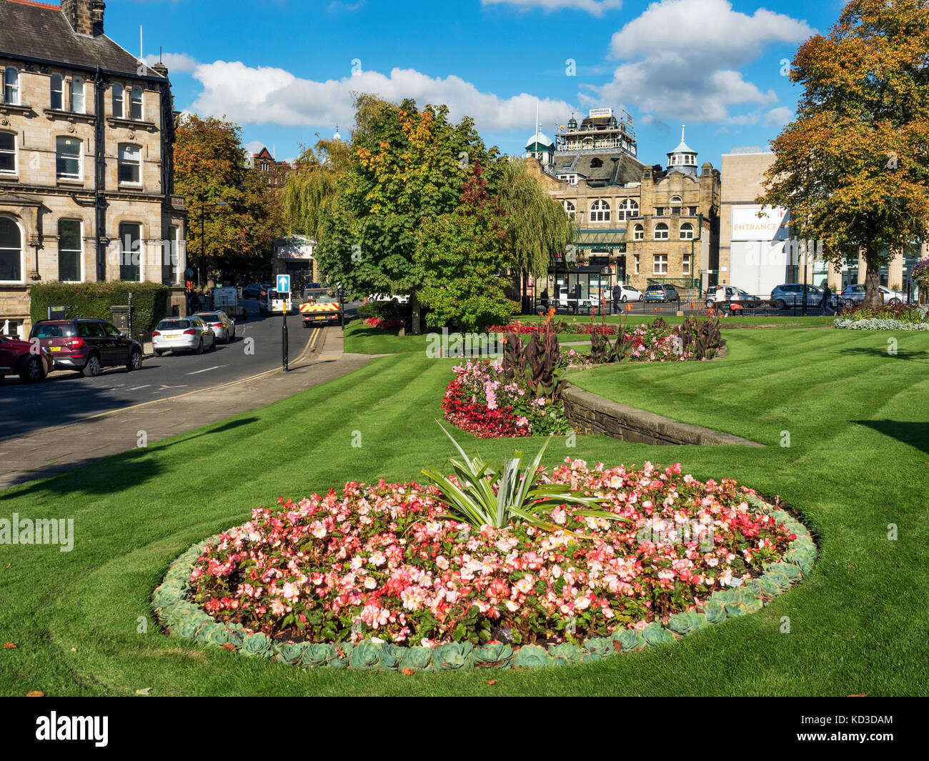 The Royal Hall from Crescent Gardens Harrogate North Yorkshire England