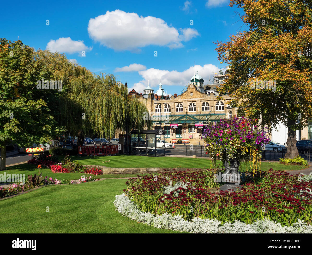 The Royal Hall from Crescent Gardens Harrogate North Yorkshire England