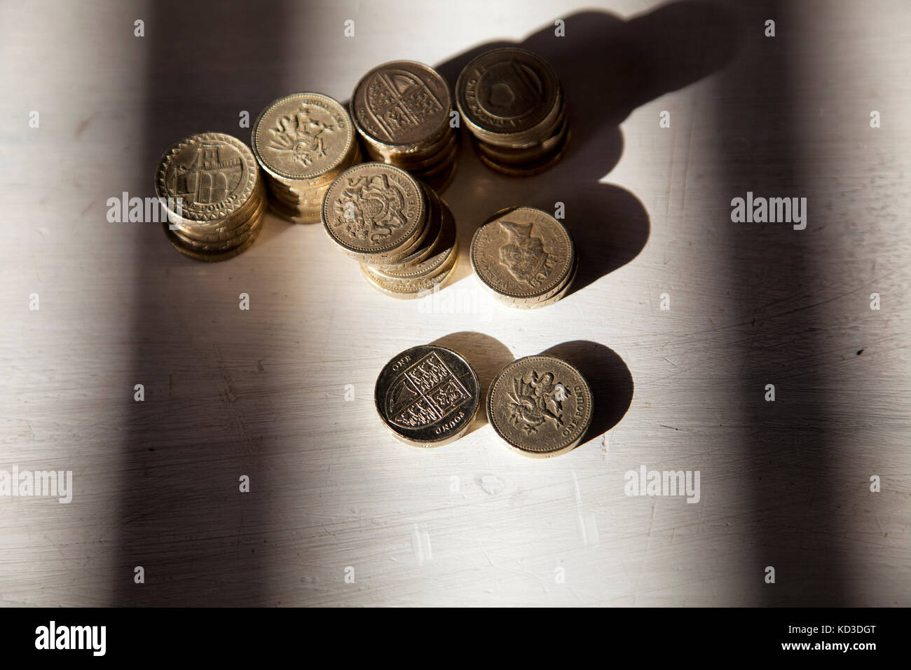 Old british coins hi-res stock photography and images - Alamy