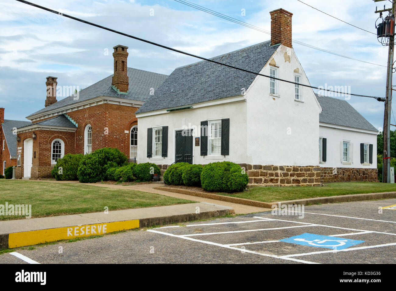Richmond County Courthouse, Warsaw, Virginia Stock Photo Alamy
