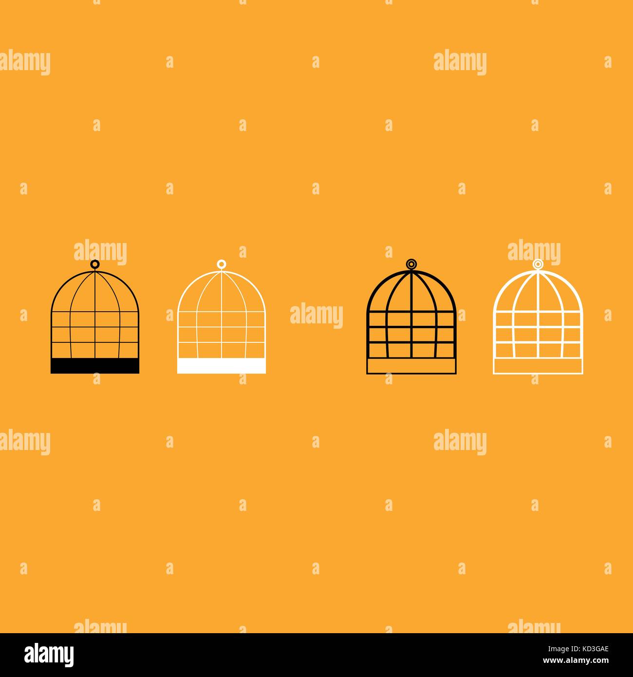 Silhouette Birdcage High Resolution Stock Photography and Images - Alamy