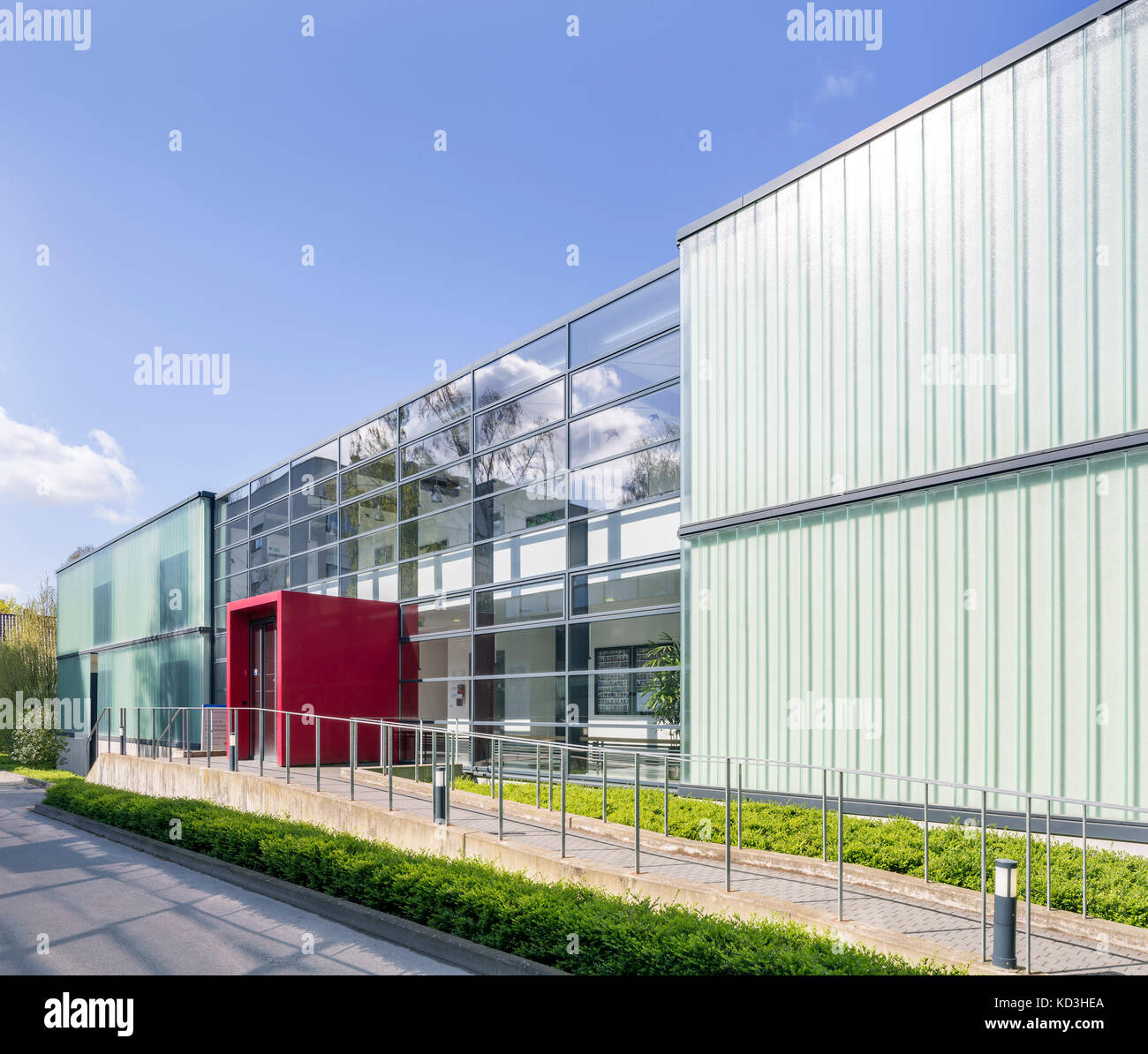 Max Planck Institute for Gravitational Physics, Albert-Einstein-Institute, on the Schneiderberg Campus of the Gottfried Wilhelm Stock Photo