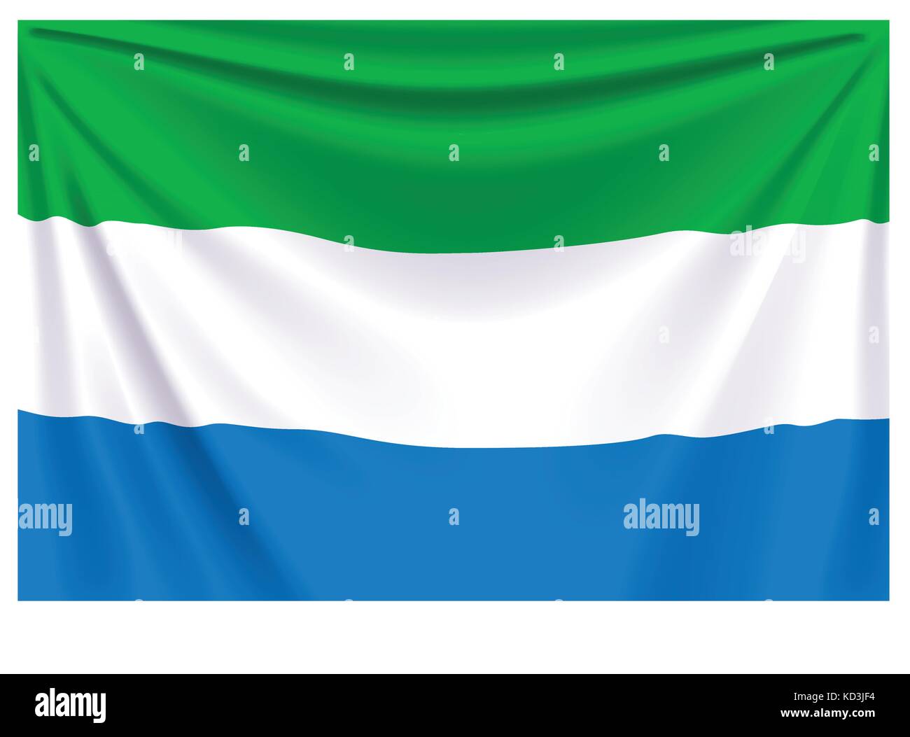 Sierra leone official flag Stock Vector Images - Alamy