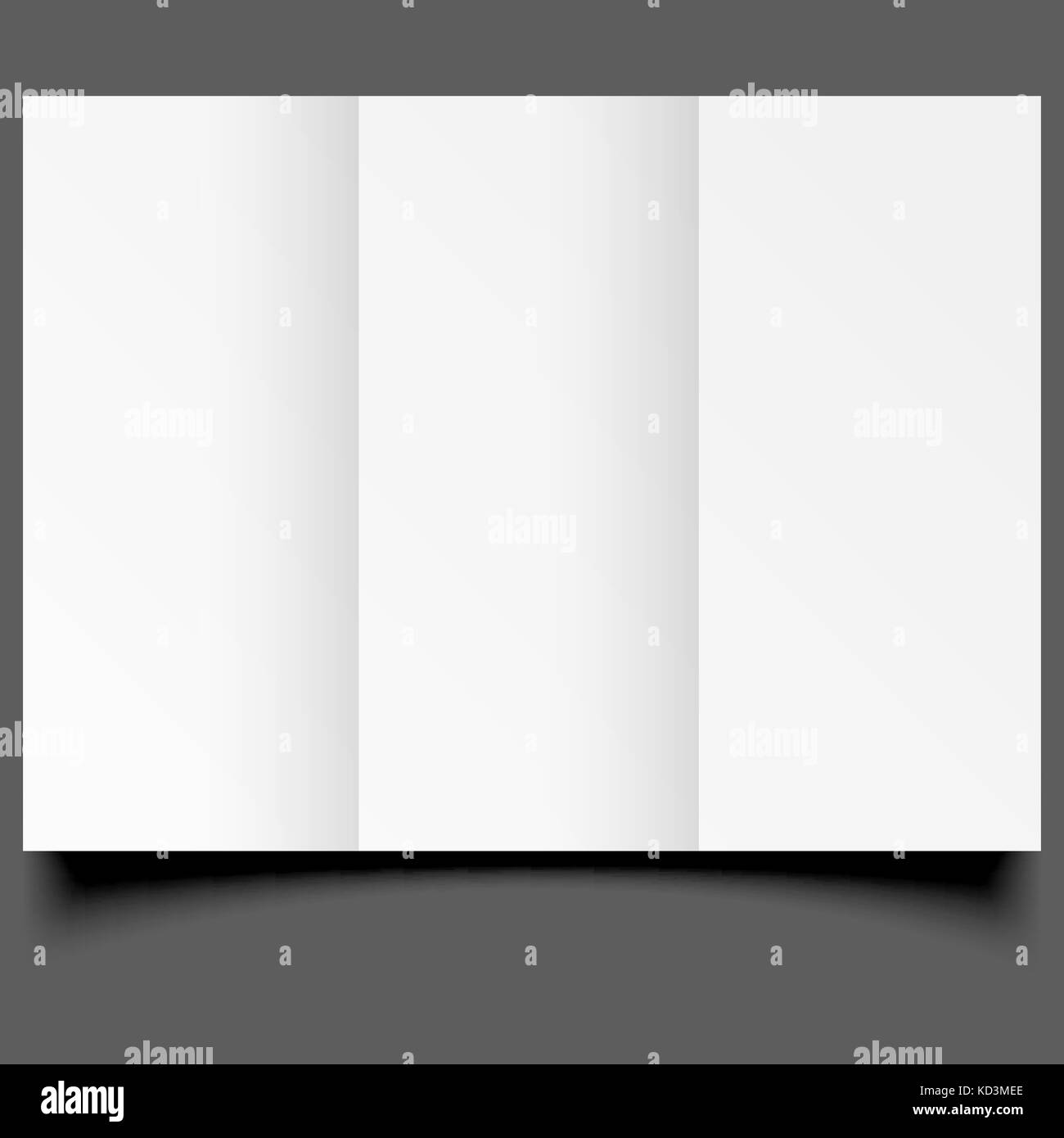 Blank flyer Stock Vector Images Alamy