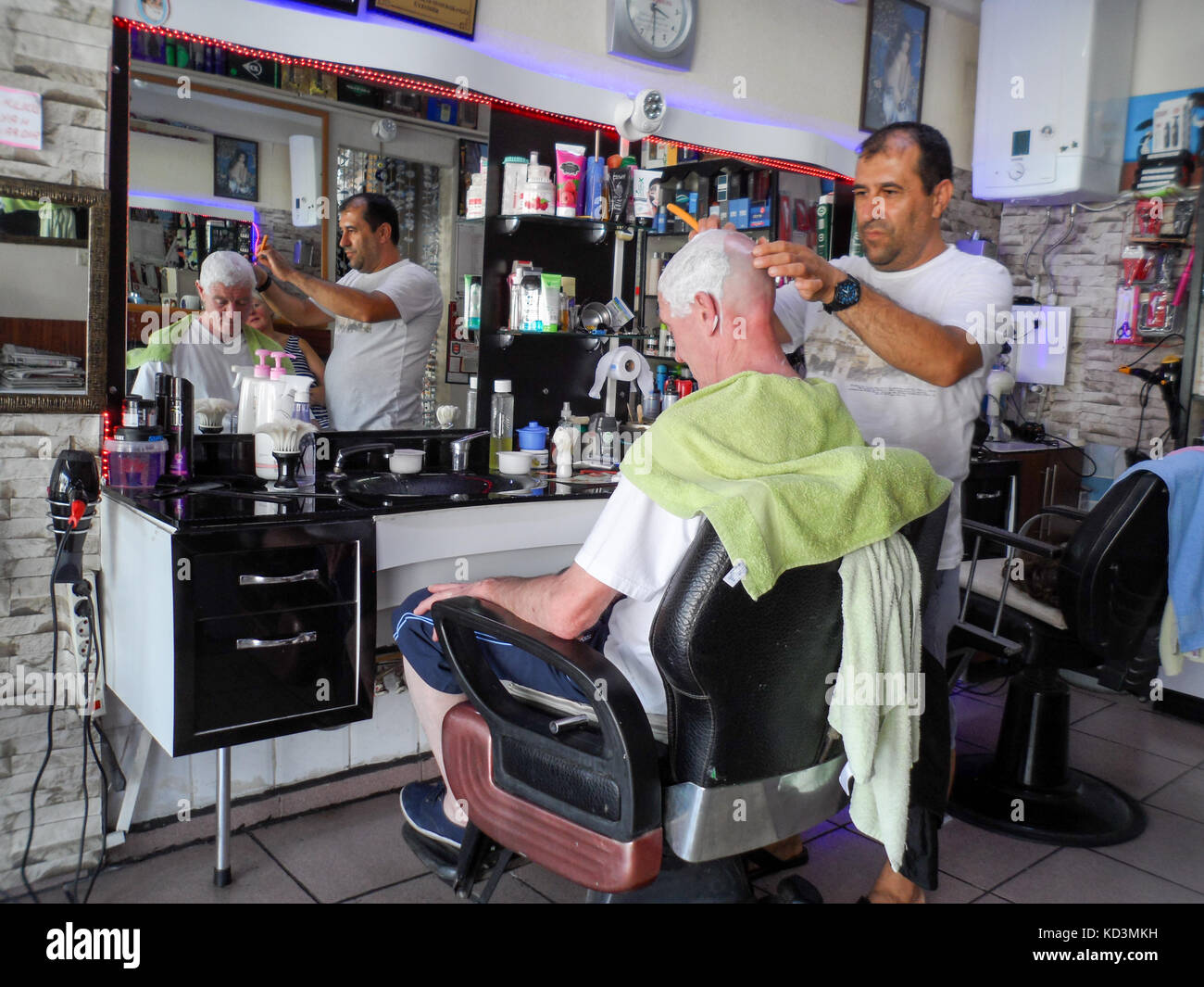 Turkish barber hires stock photography and images Alamy