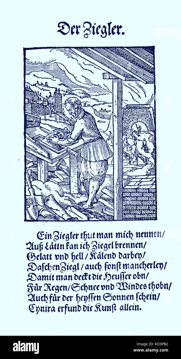 Woodcut by jost amman and poem by hans sachs hi-res stock photography and  images - Page 2 - Alamy