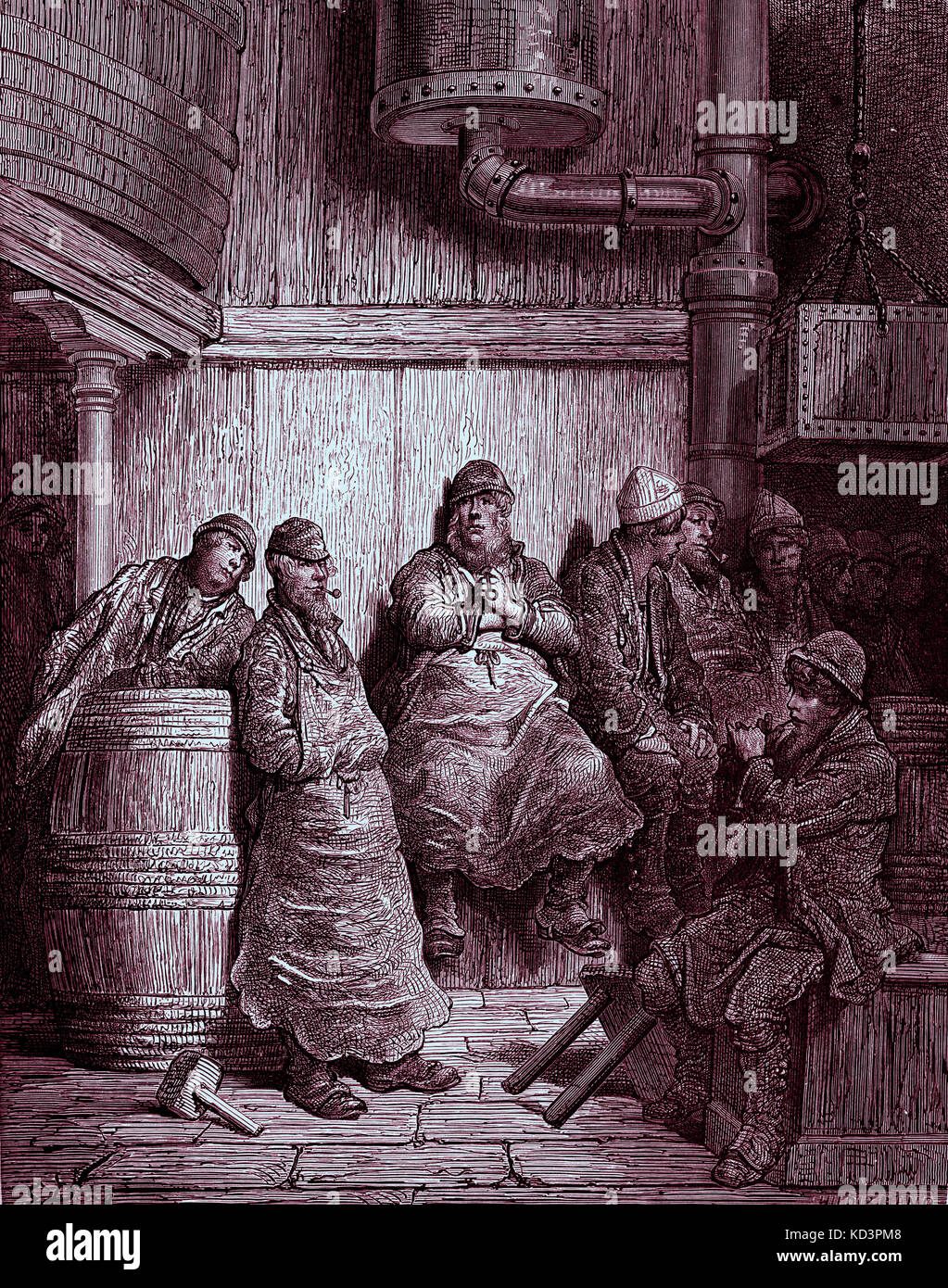 A Pilgrimage London 1872 Stock Photos A Pilgrimage London - 