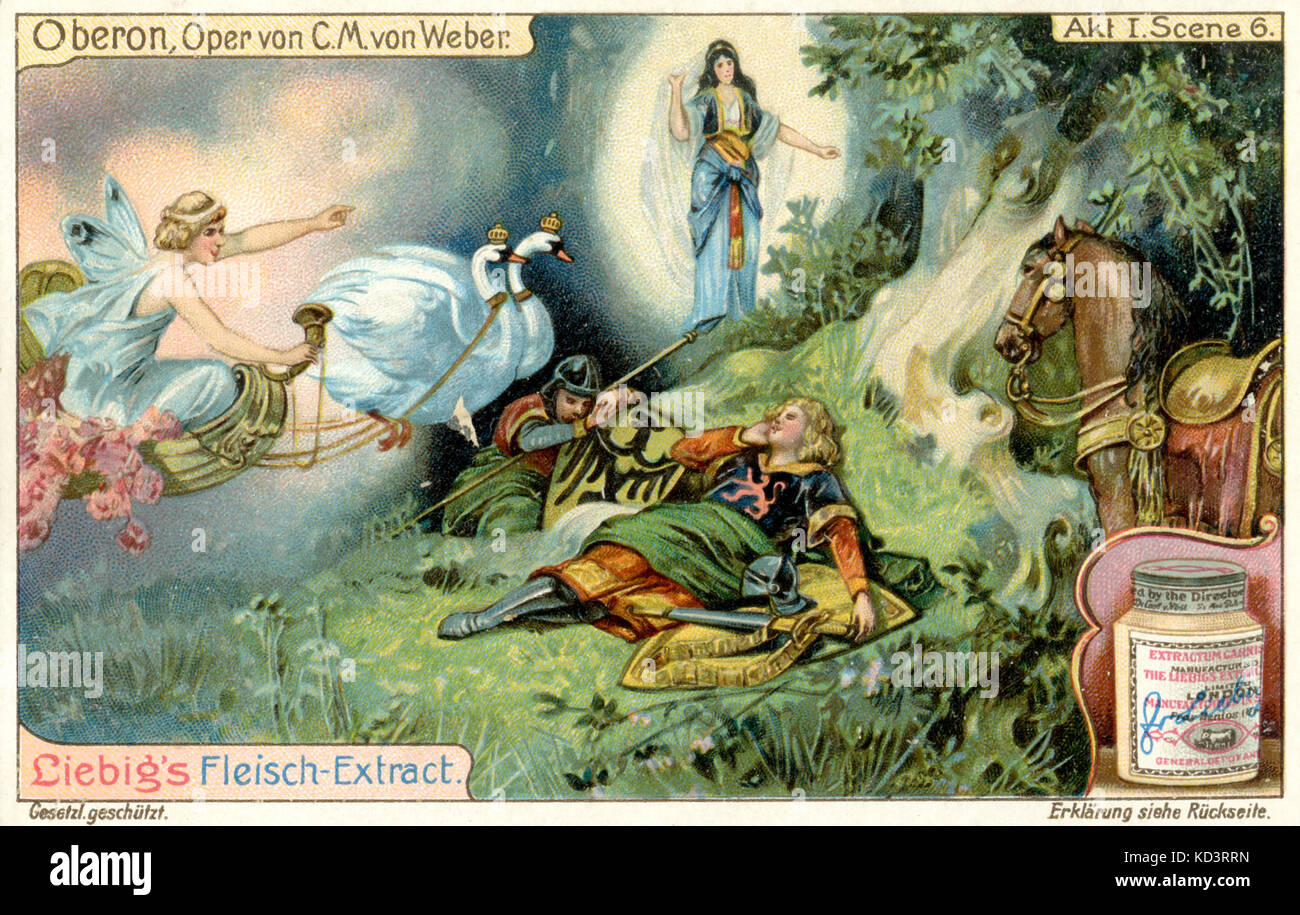 Weber Carl Maria Von Oberon Act 1 Scene 6 Oberon Allows Hueon To