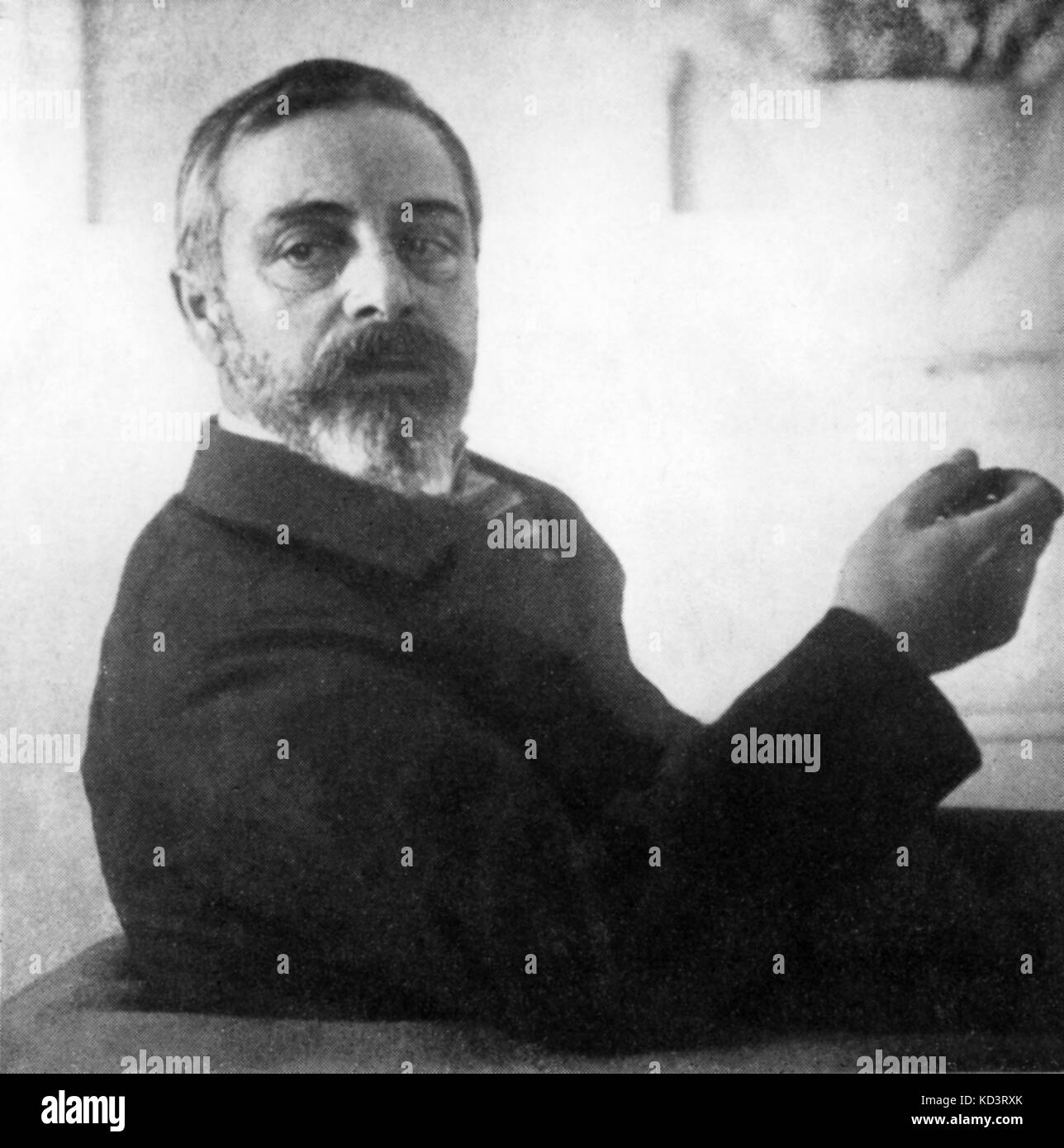 ZUCKERHANDL, Emil Austrian composer, 1860-1911 Stock Photo