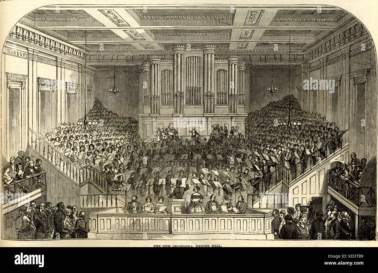 19th Century Orchestra Classical Music High Resolution Stock