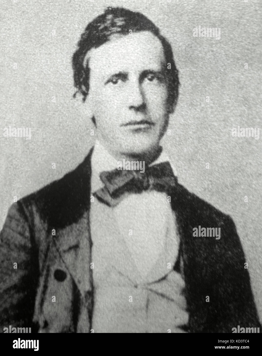 FOSTER, Stephen - portrait American Composer, 1826-1864 Stock Photo