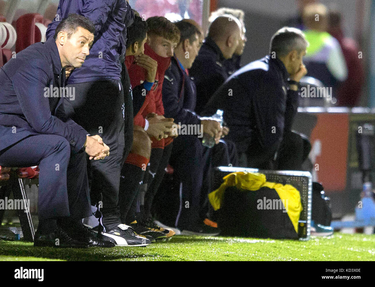 Rangers manager Pedro Caixinha Stock Photo Alamy