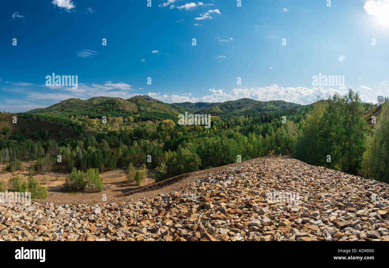 Big mountain from stones hi-res stock photography and images - Alamy