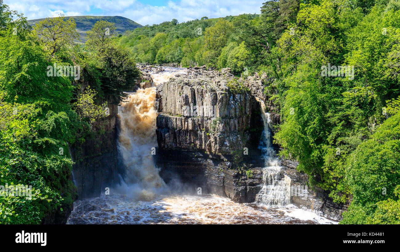 High force Teesdale Stock Photo