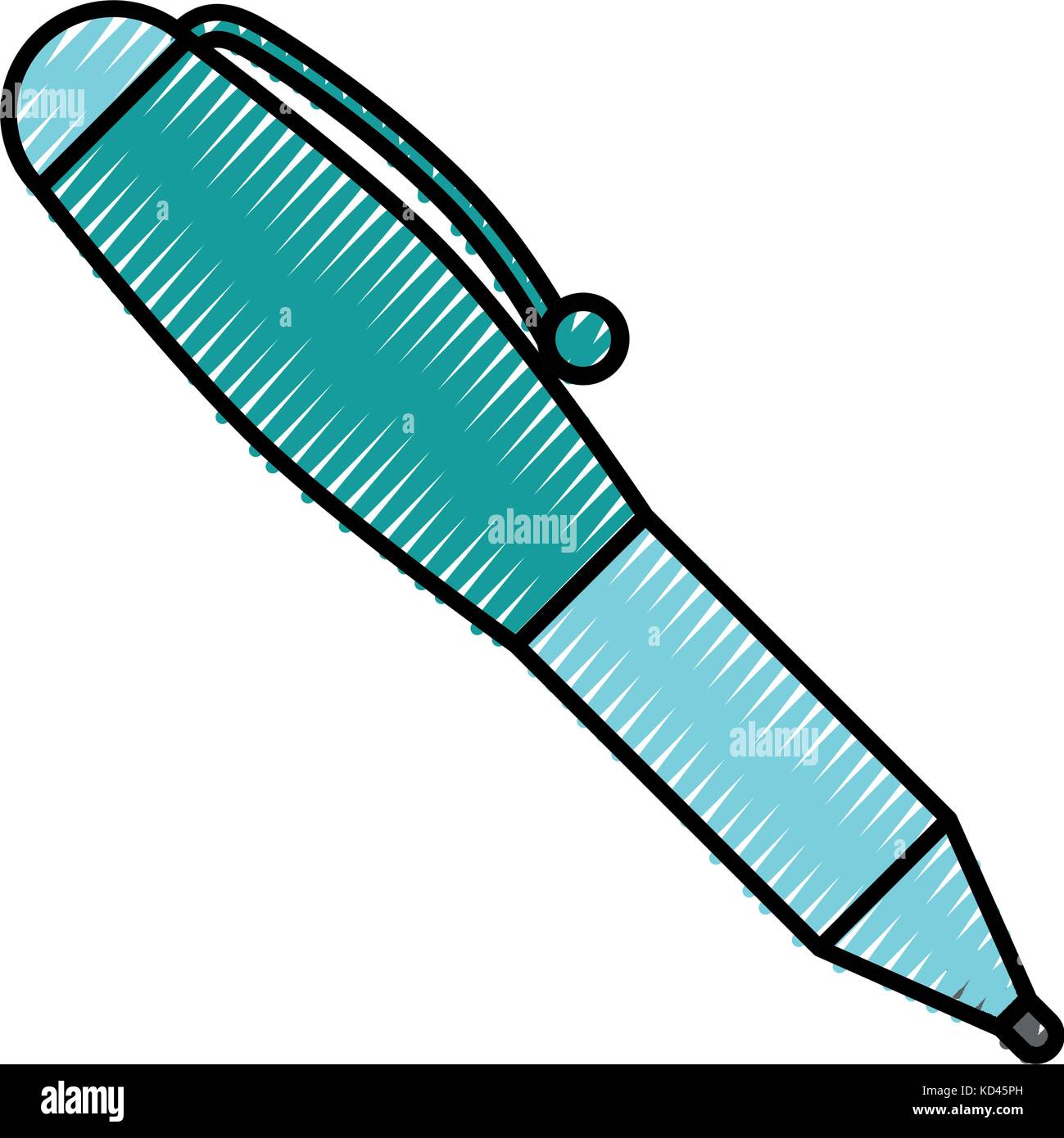 pen write isolated icon vector illustration design Stock Vector Image ...