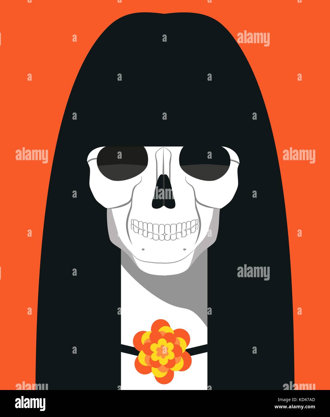 Day of the dead stock vector image art alamy