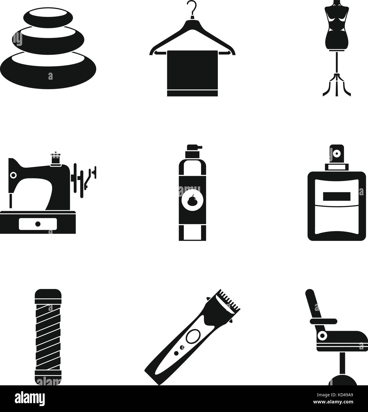 Hairdressers parlor Stock Vector Images - Alamy