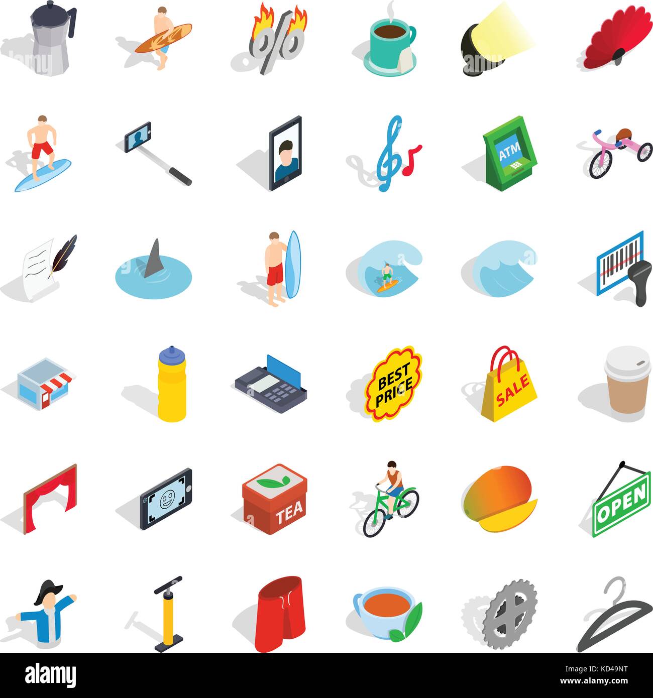 Camera icons set, isometric style Stock Vector Image & Art - Alamy
