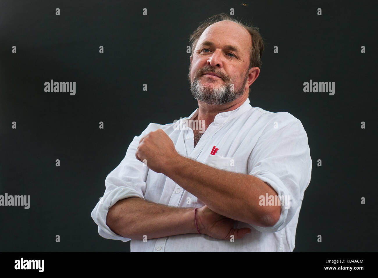 Scottish historian and writer William Dalrymple attends a photocall