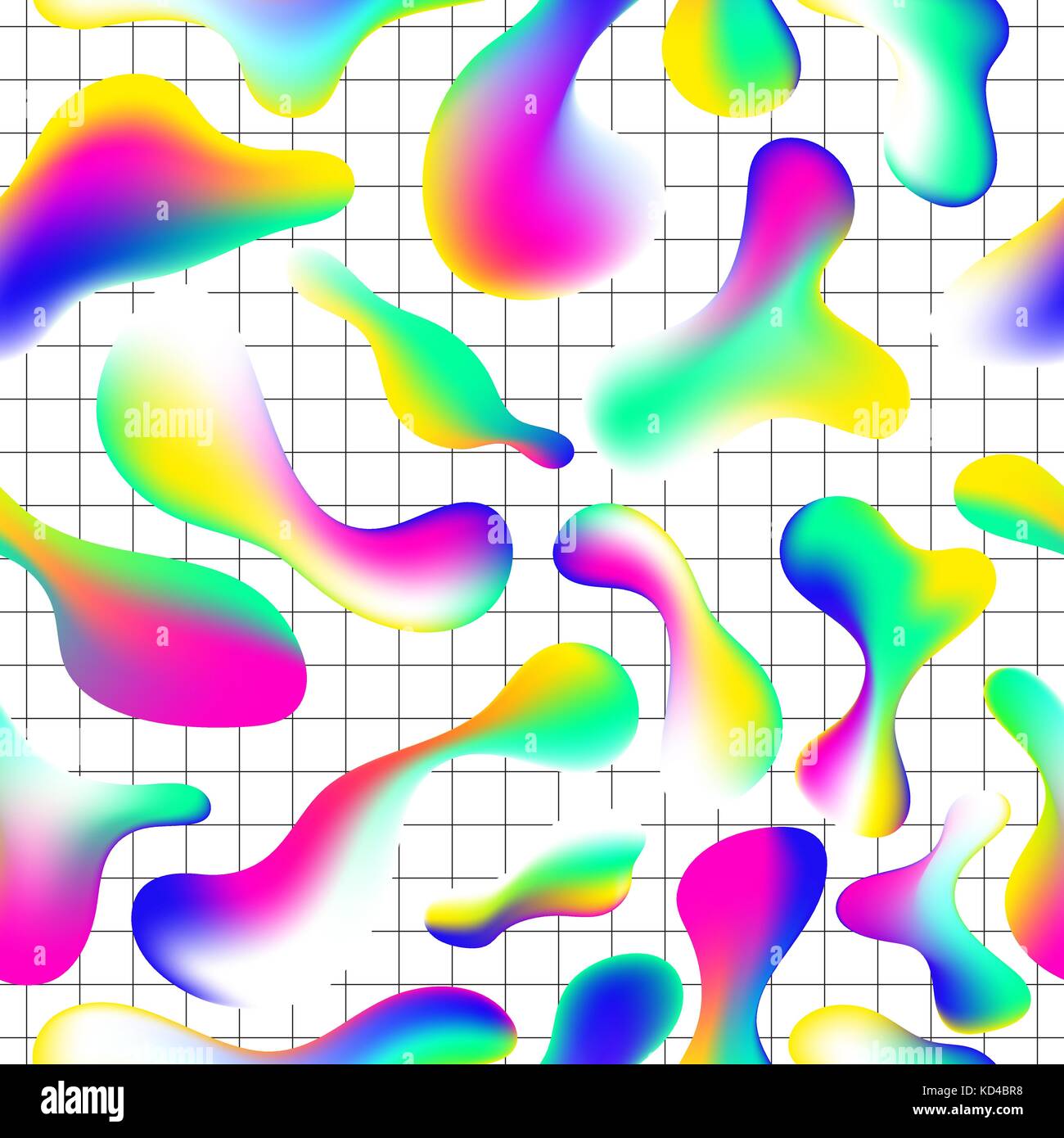 Fluid color seamless pattern modern Stock Vector Image & Art - Alamy