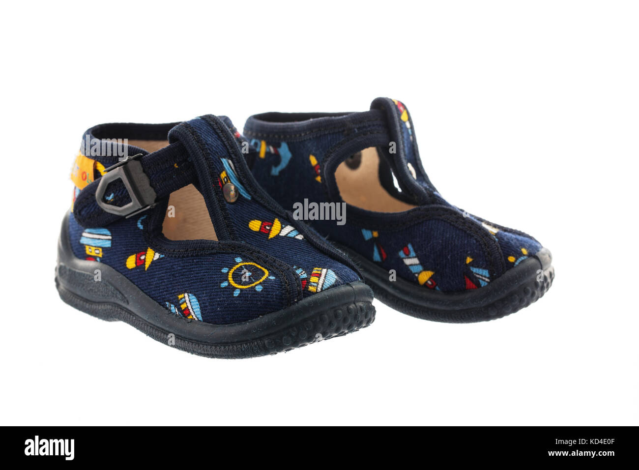 Baby shoes isolated on white background Stock Photo - Alamy
