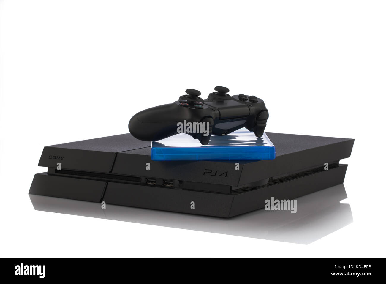 VARNA, Bulgaria - 18 November, 2016: Sony PlayStation 4 game console is a  home video game console developed by Sony Interactive Entertainment Stock  Photo - Alamy