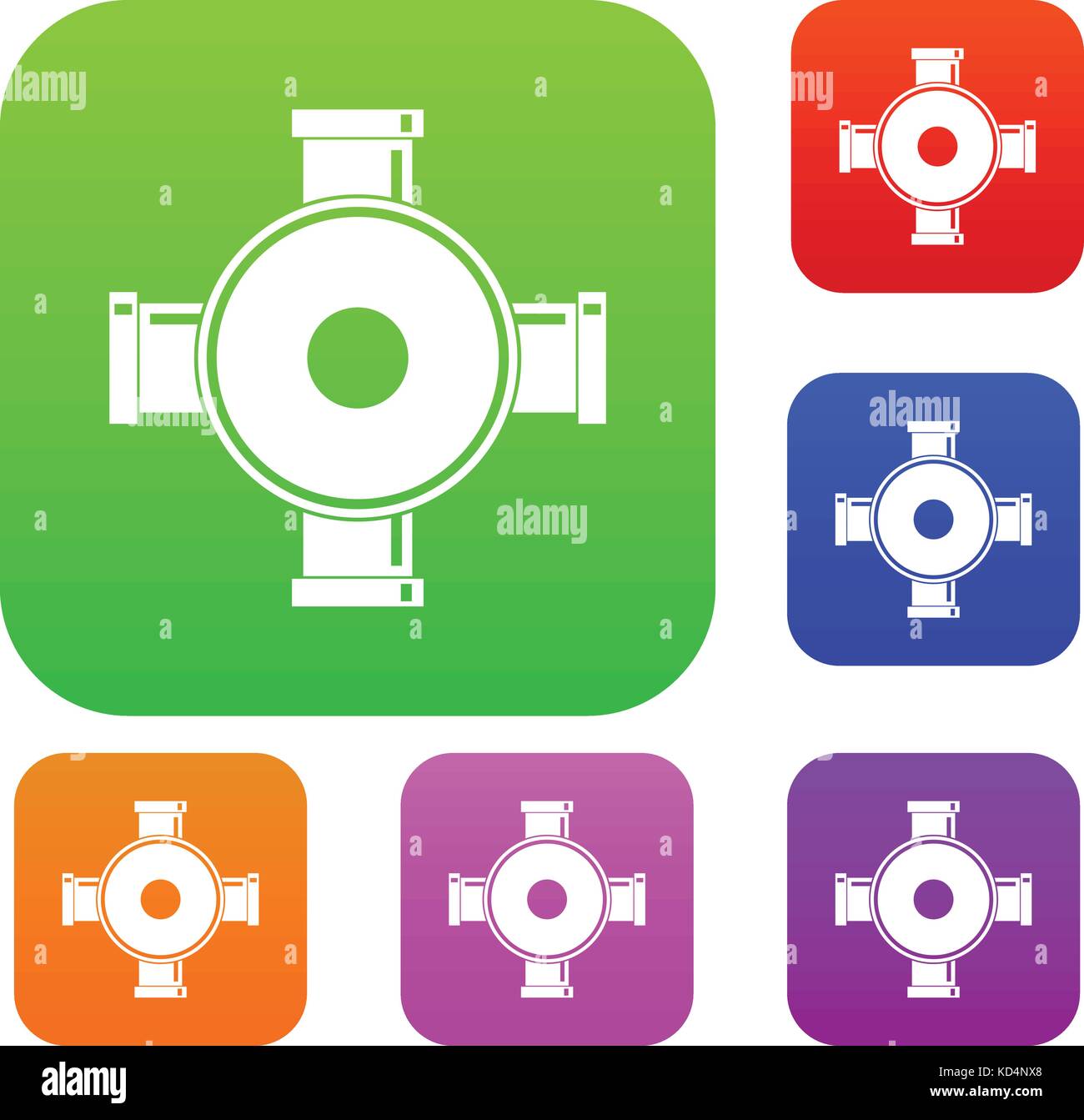 Iron cross fitting Stock Vector Images - Alamy