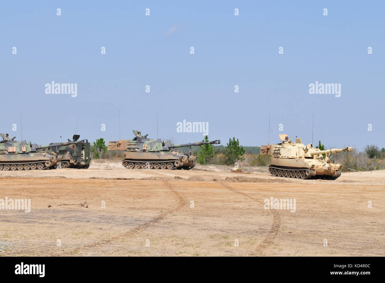 178th Field Artillery, South Carolina Army National Guard, conducts their annual training on the