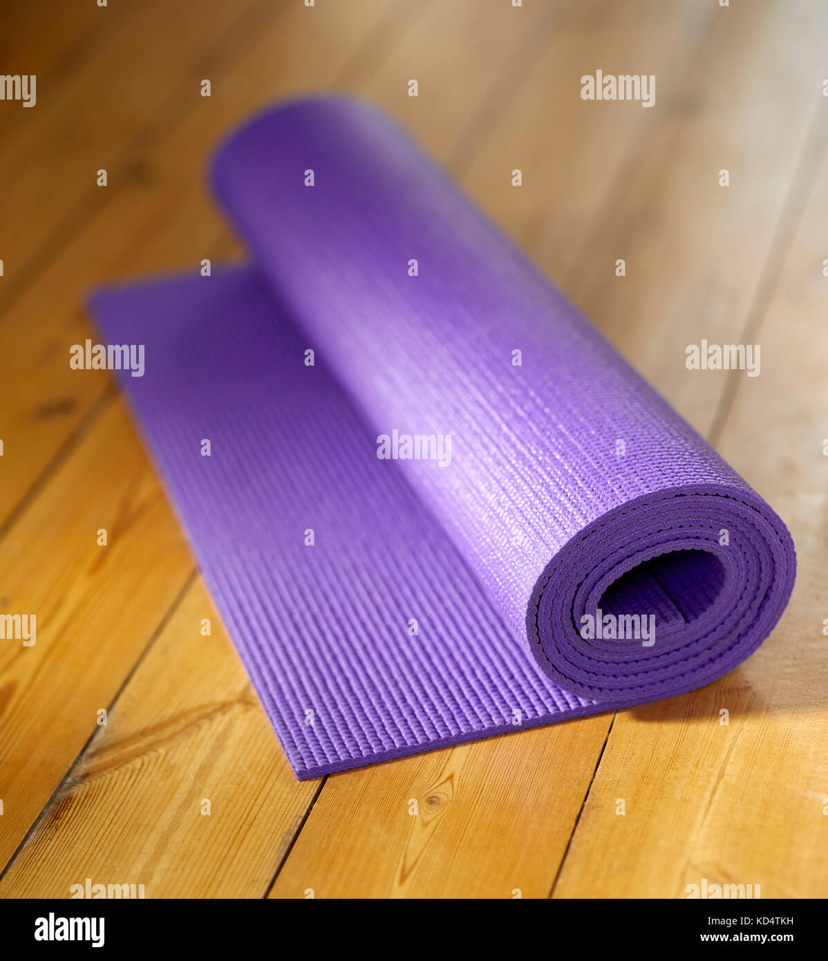 Yoga Mat Stock Photo