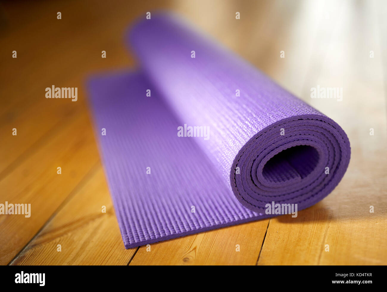 Yoga Mat Stock Photo