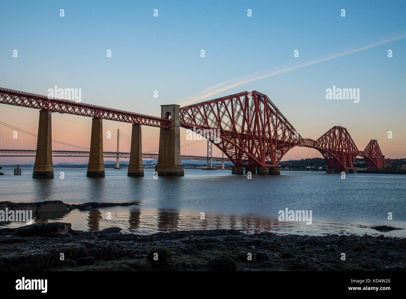 Forth Road Bridge Stock Photo Alamy