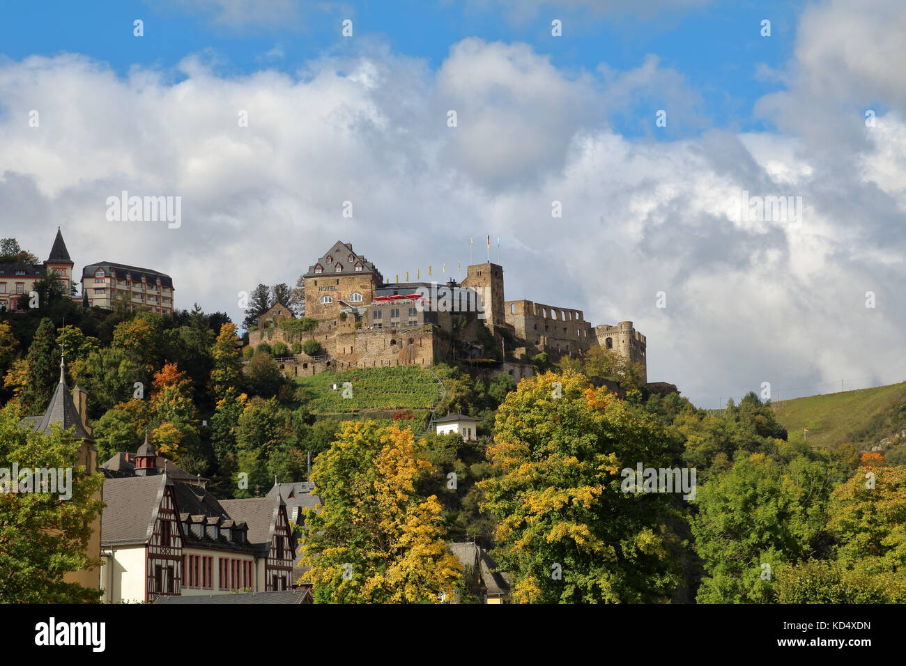 Castle Rheinfels, St. Goar, Germany Stock Photo - Alamy