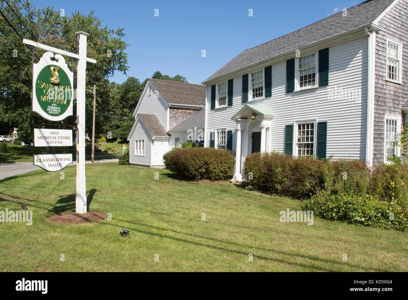 The Sandwich Glass Museum Sandwich Massachusetts Cape Cod - 