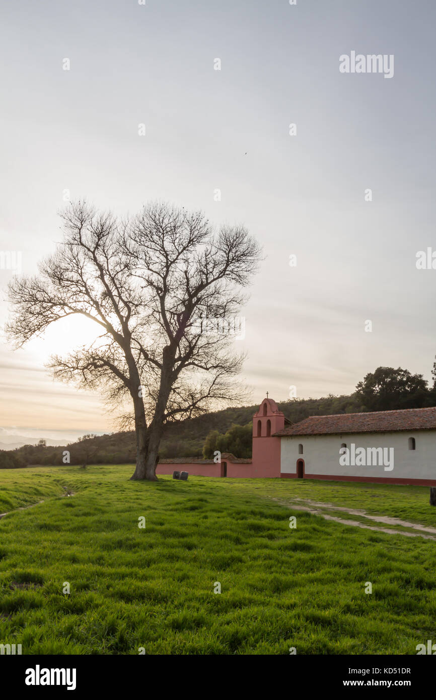 La Purisima Concepcion Mission State Park, Lompoc California USA Stock