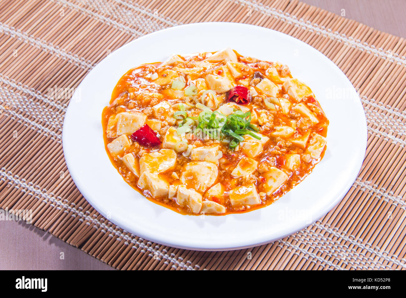 bean curd cuisine Stock Photo Alamy