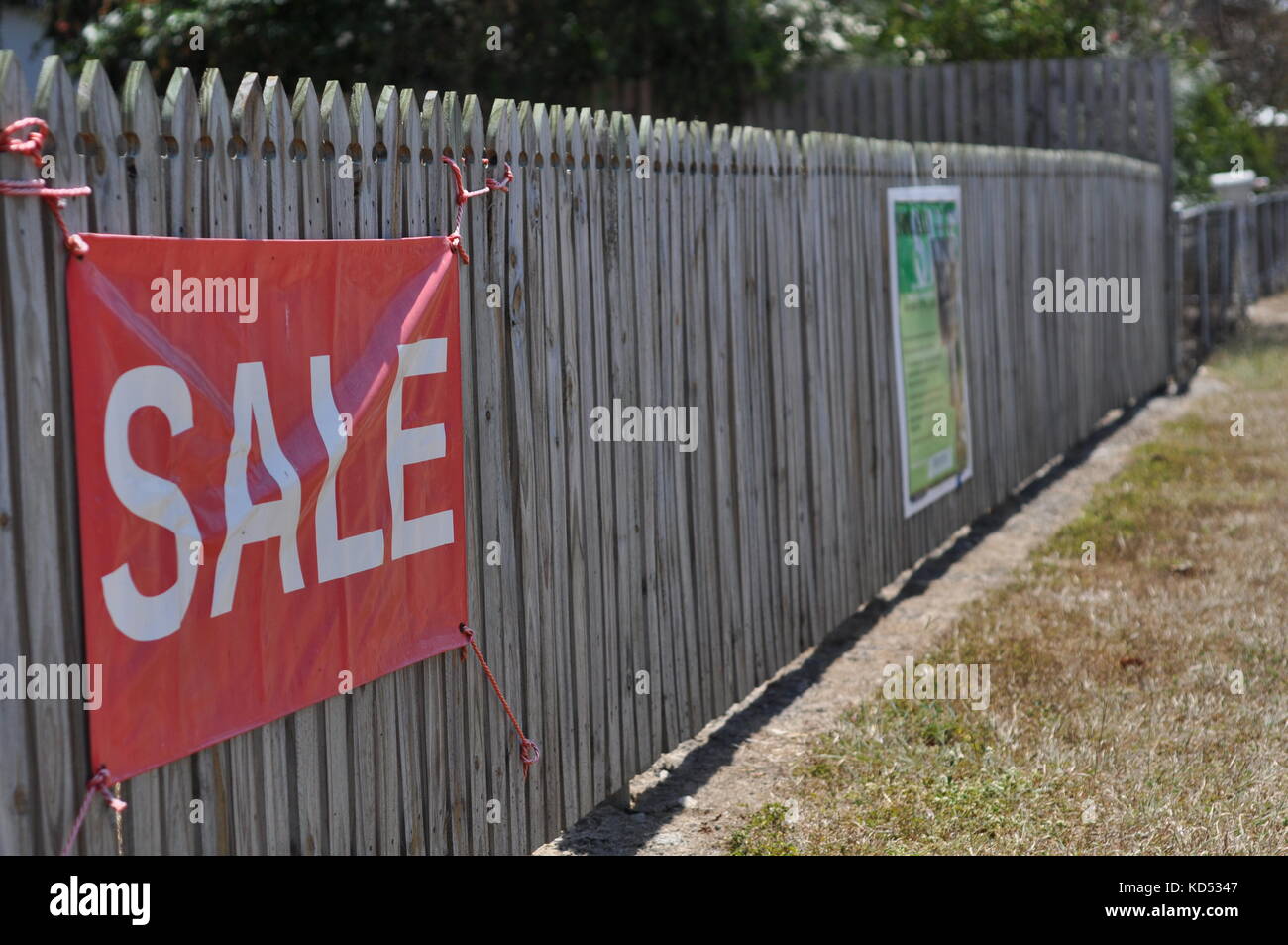 For sale signs residential property, Townsville, Queensland, Australia