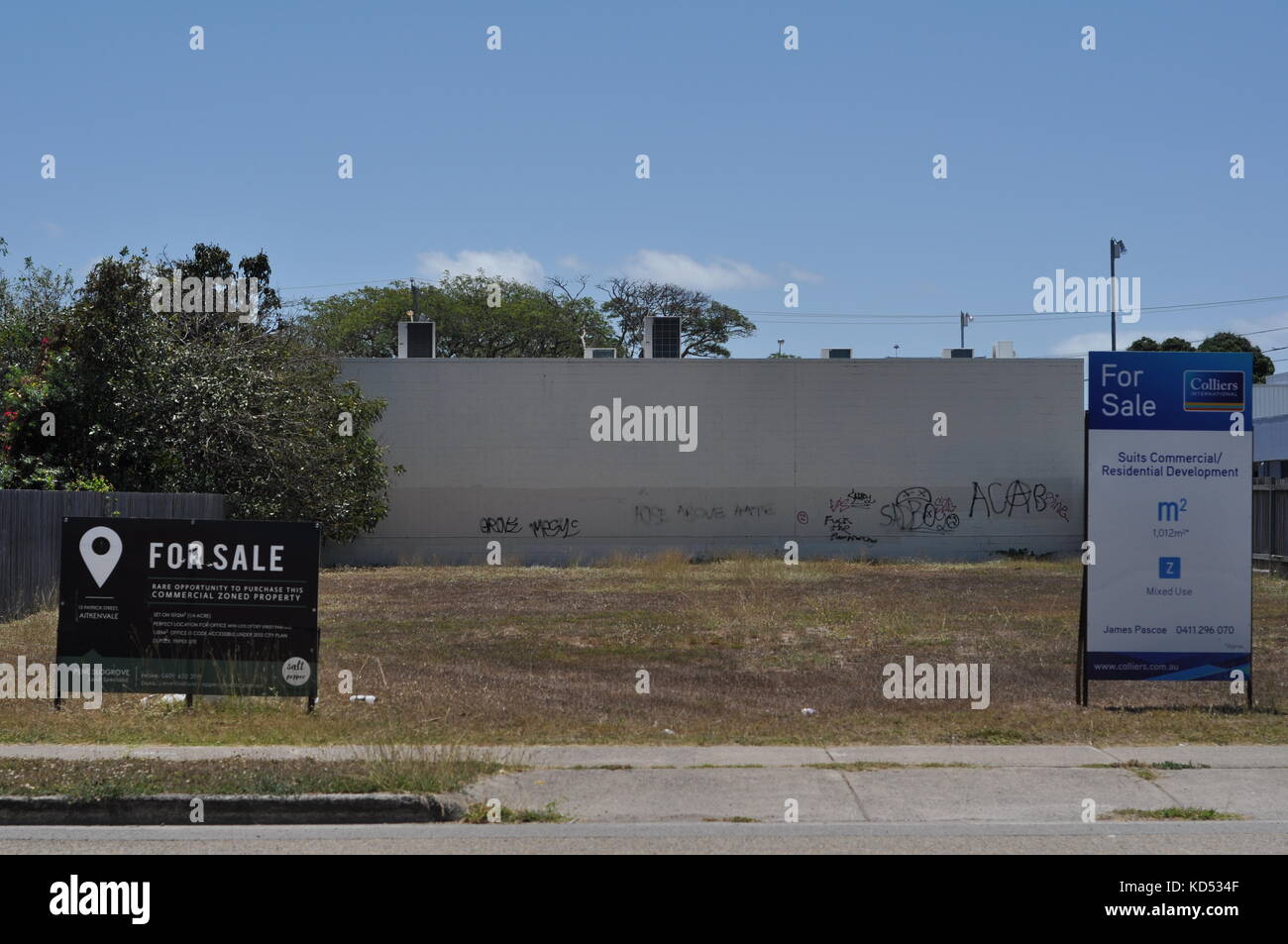 For sale signs land, Townsville, Queensland