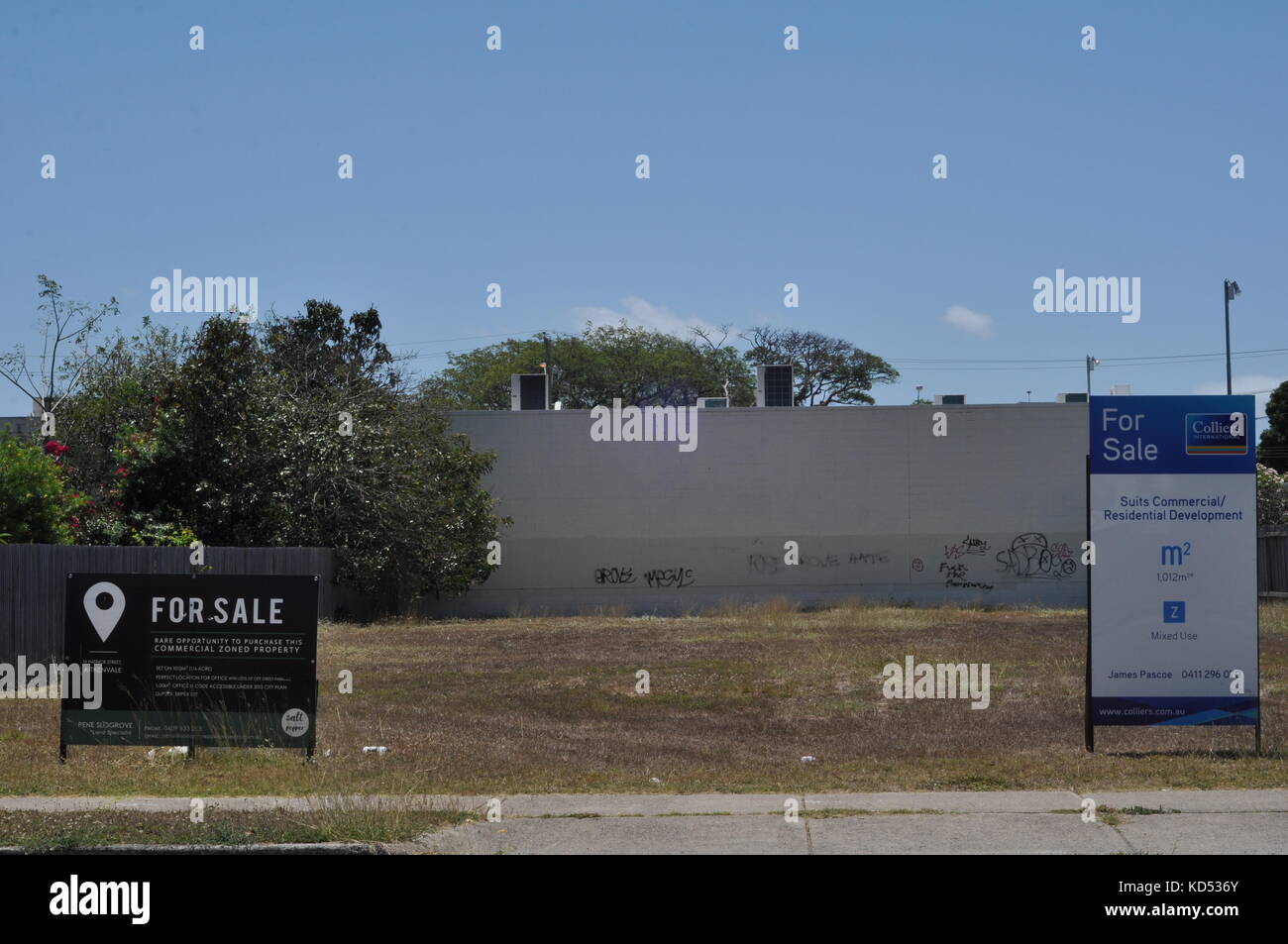 For sale signs land, Townsville, Queensland