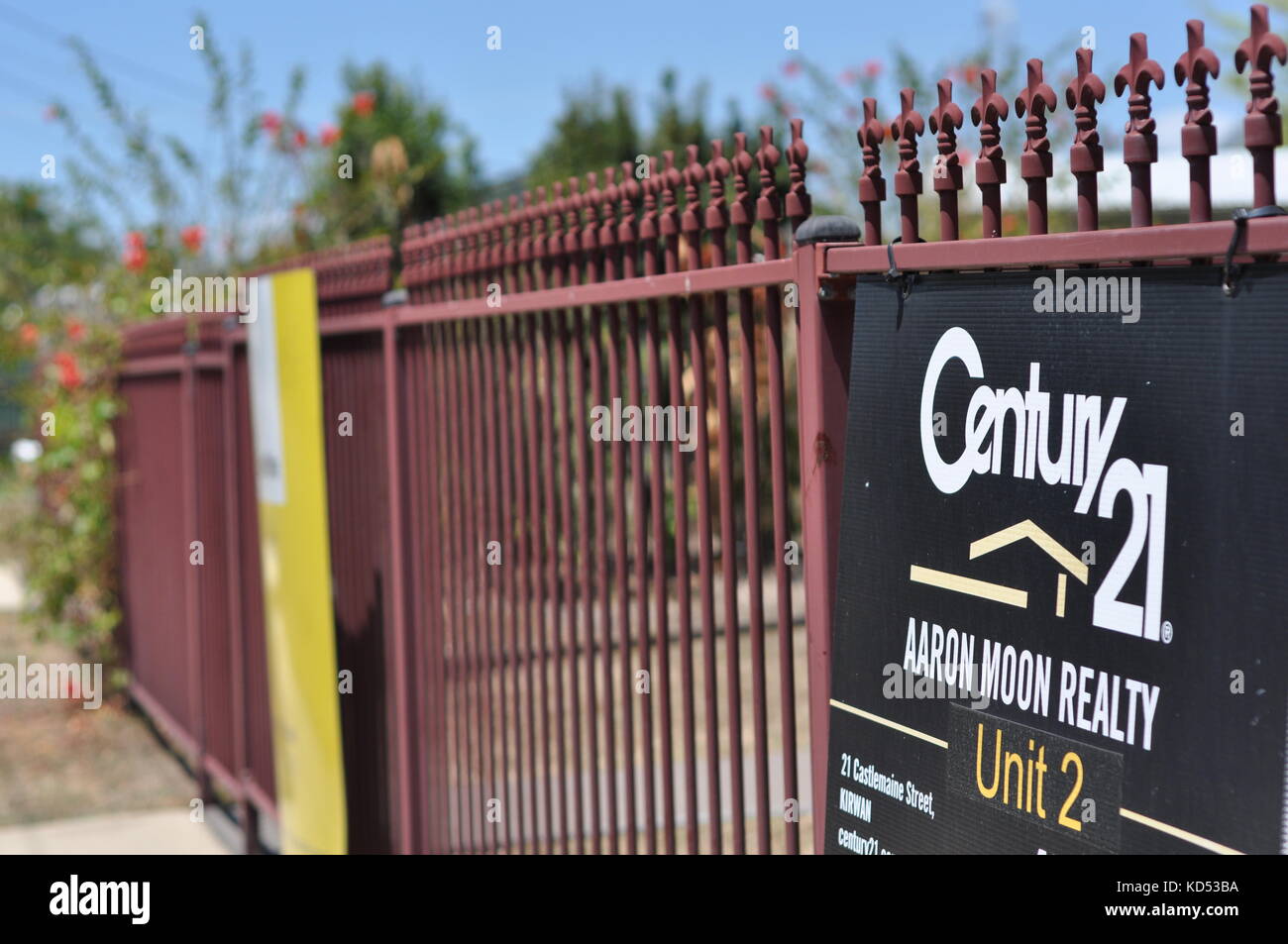 For sale signs residential property, Townsville, Queensland, Australia