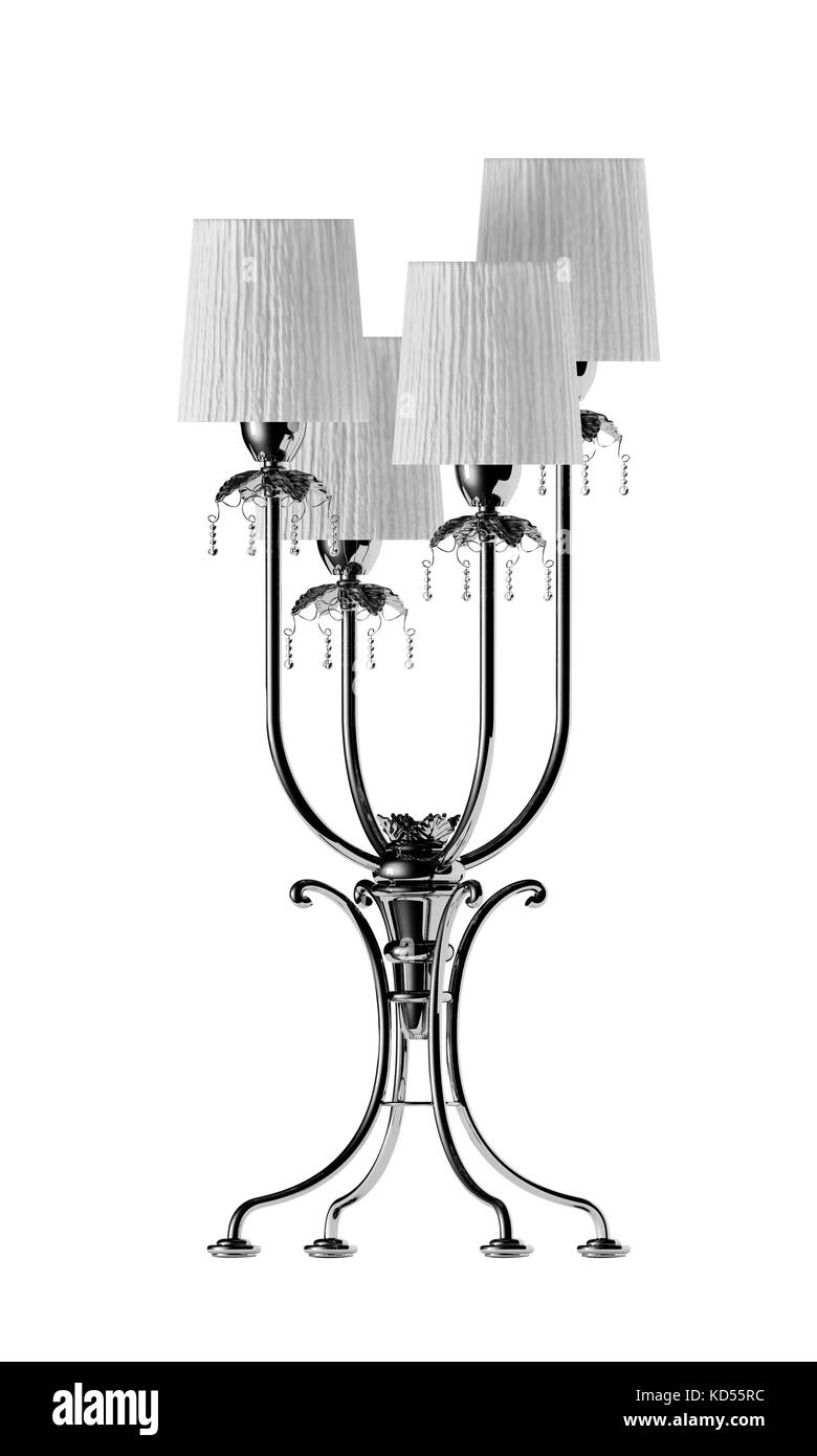 Luxury desk lamp Stock Photo